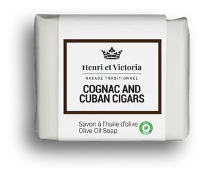 Henri Et Victoria Bar Soap Cognac and Cuban Cigars