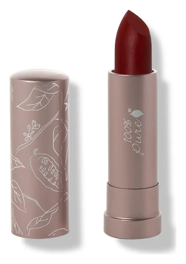 100% Pure Fruit Pigmented Cocoa Butter Matte Lipstick Desert Rose