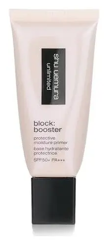 Shu Uemura Unlimited Block : Booster Hydrating Primer SPF 50+ PA+++ Sakura Pink