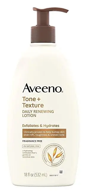 Aveeno Tone + Texture Renewing Lotion for Sensitive Skin