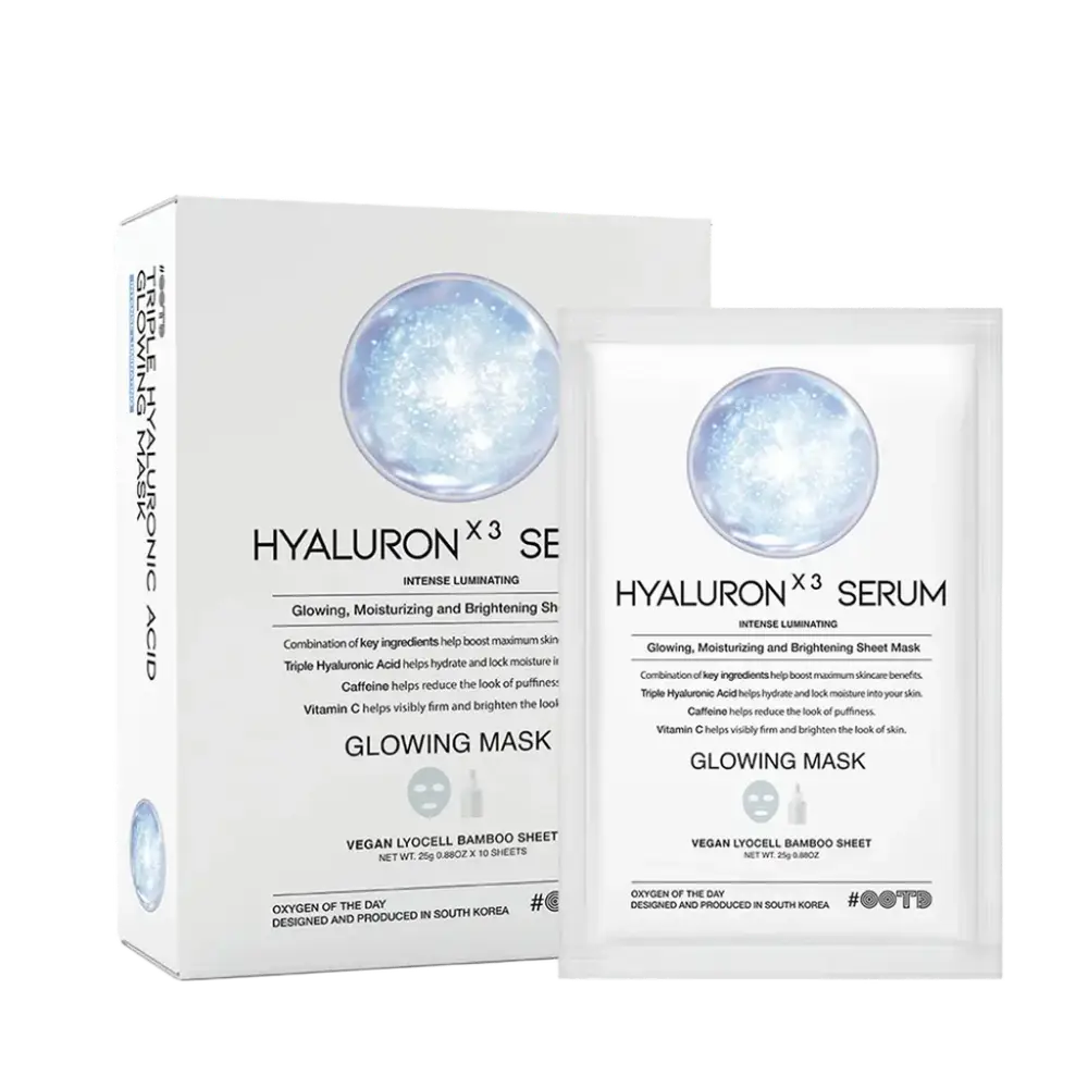 #OOTD (oxygen of the day) Hyaluron X3 Serum Glowing Mask