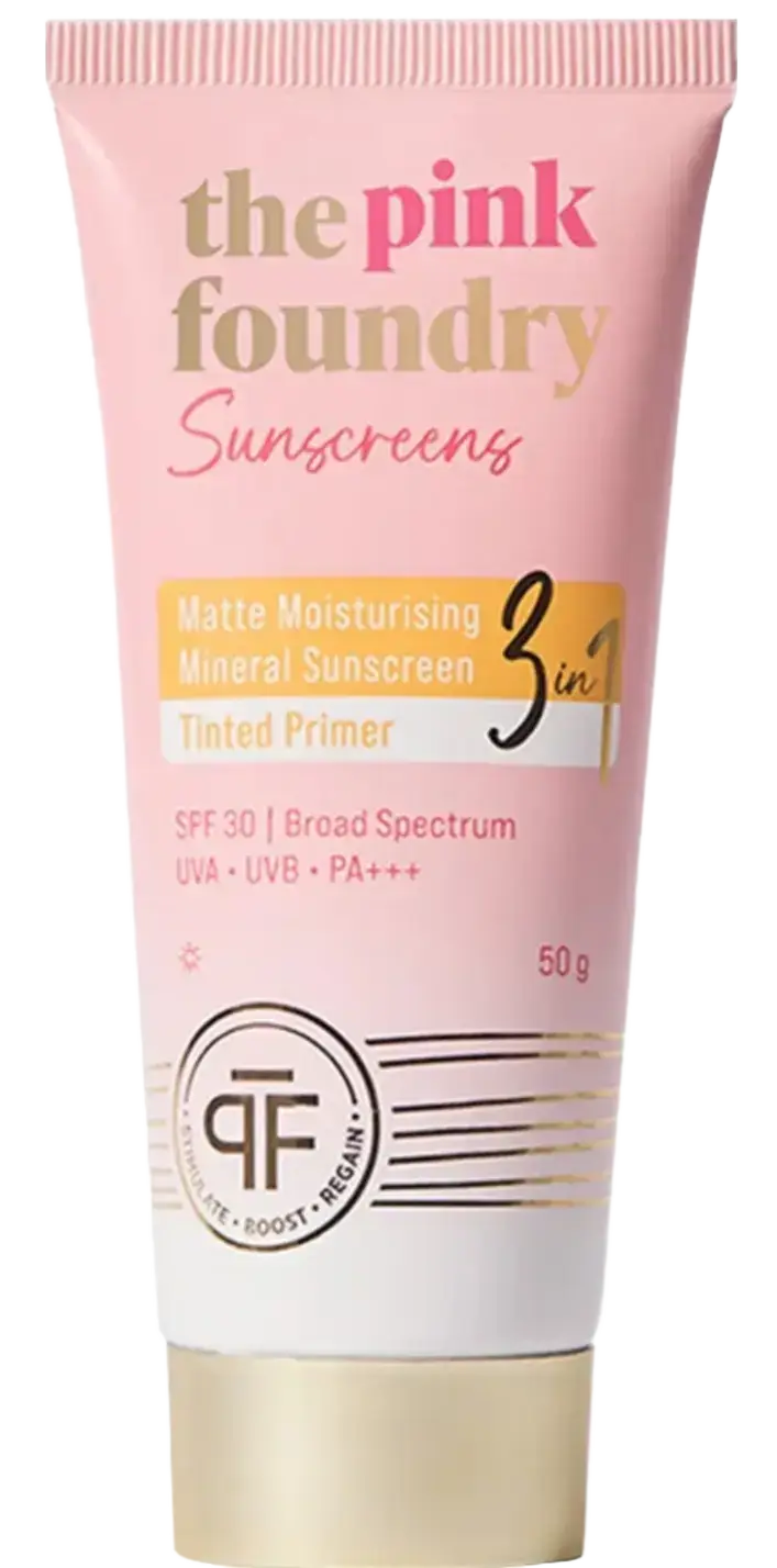 The Pink Foundry Mineral Matte Tinted Sunscreen SPF 30