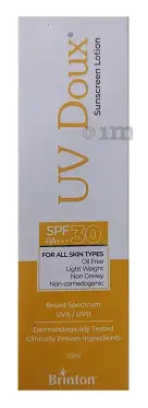 UV Doux Sunscreen Lotion with SPF 30