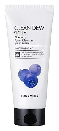 TONYMOLY Clean Dew Foam Cleanser Blueberry