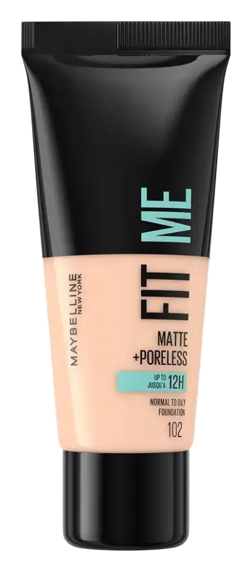 Maybelline Fit Me Matte + Poreless Foundation 102 Fair Ivory