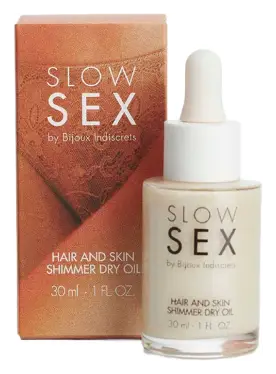 Bijoux Indiscrets Dry-Touch Intimate Shimmer Oil
