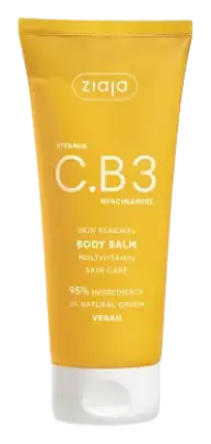 Ziaja Vitamin C.B3 Niacinamide Skin Renewal Body Balm