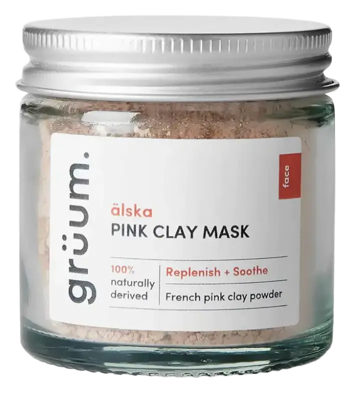 grüum Älska Clay Mask Pink (For sensitive skin)