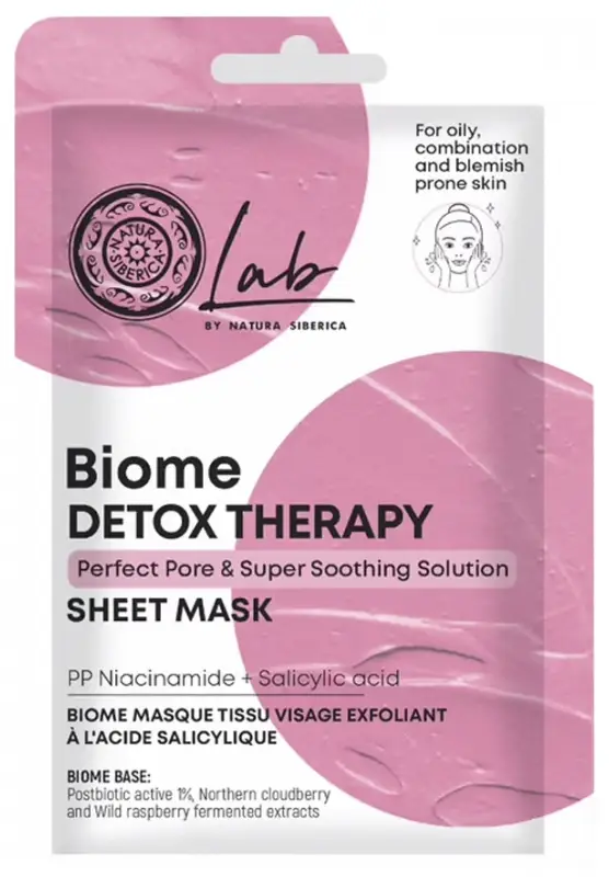 Natura Siberica Lab Biome Detox Therapy Pore Reducing Mask
