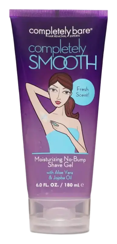 Completely Bare Completely Smooth Moisturizing No-Bump Shave Gel