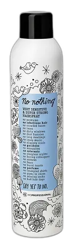Four Reasons No Nothing Sensitive Super Strong Hold Hairspray
