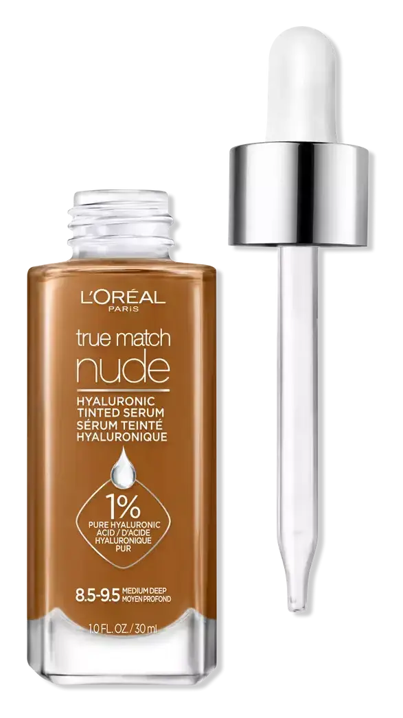 L'Oreal True Match Nude Hyaluronic Tinted Serum 8.5-9.5 Medium Deep