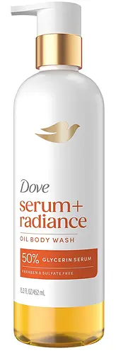 Dove Serum + Oil Body Wash Radiance