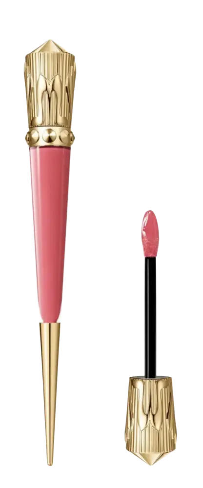 Christian Louboutin Rouge Stiletto Vinyl Gloss Rosa Intenza 882V