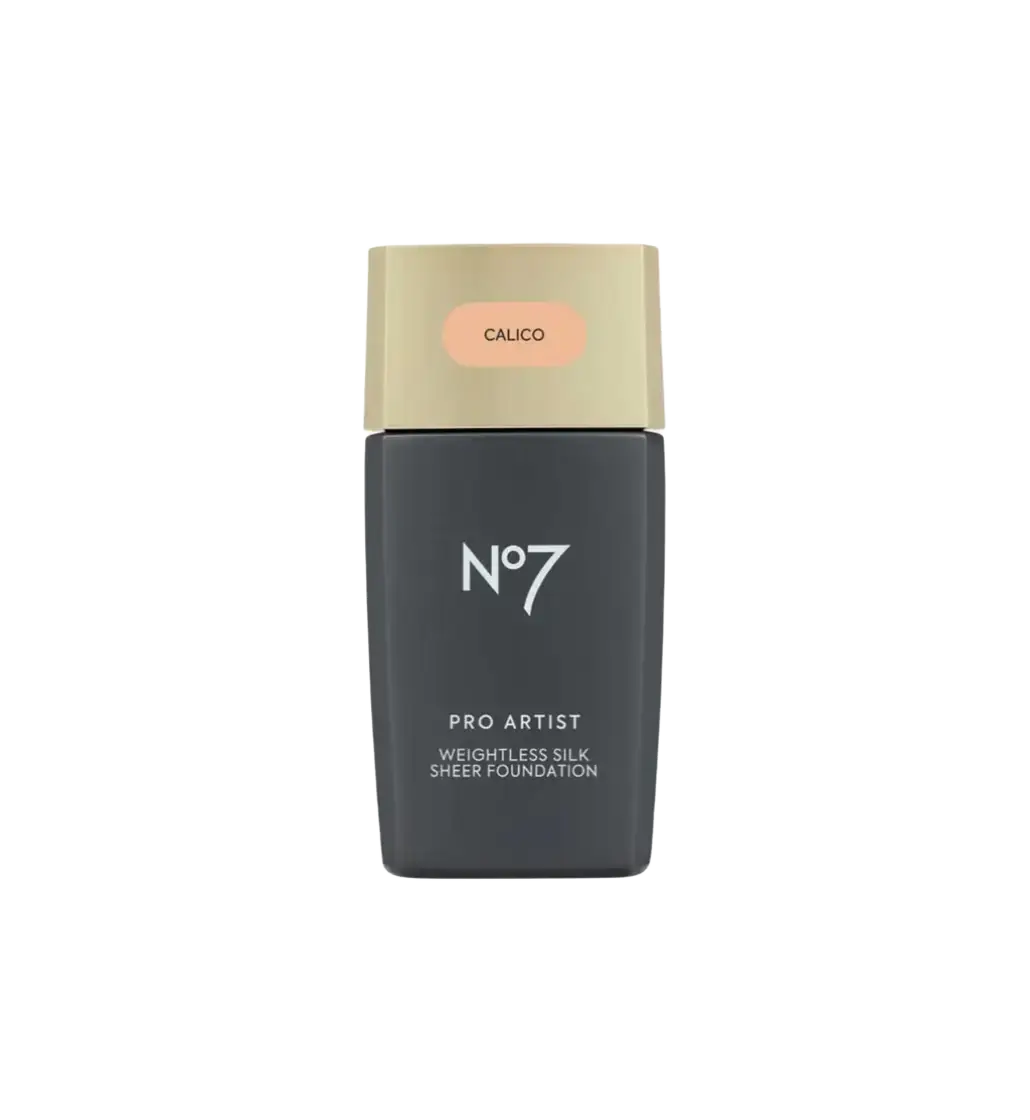 No7 Pro Artist Weightless Silk Sheer Foundation Calico