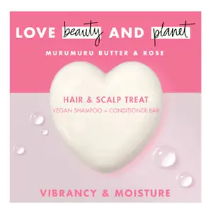 Love Beauty and Planet Muru Muru Butter & Rose Shampoo Bar