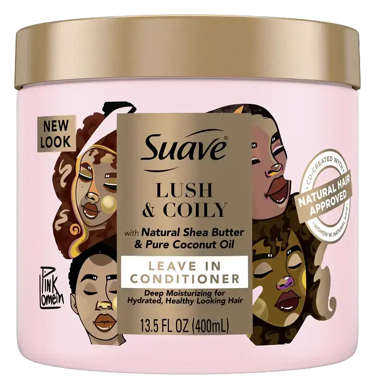 Suave Lush & Coily Leave-In Conditioner