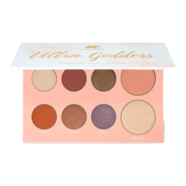 Ella + Mila Eyeshadows + Blush + Highlighter Palette Ultra Goddess