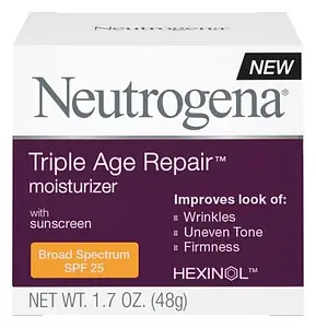 Neutrogena Triple Age Repair Anti-Aging Daily Facial Moisturizer SPF 25