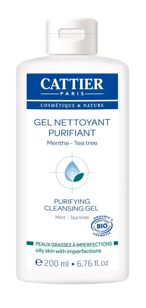 Cattier Gel Nettoyant Purifiant