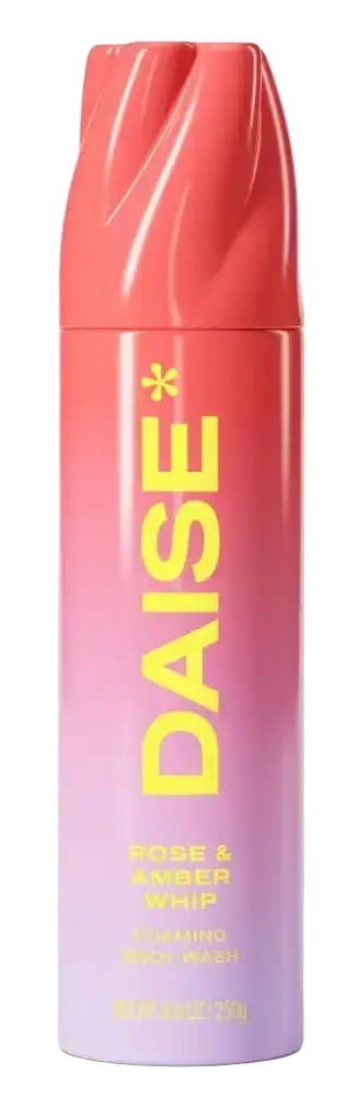Daise Beauty Foaming Body Wash Rose & Amber Whip