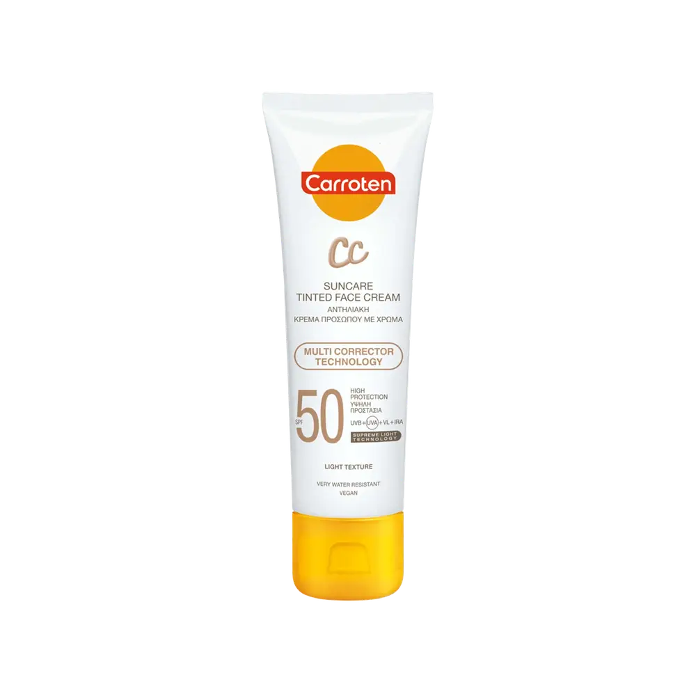 Carroten CC Suncare Tinted Face Cream SPF 50