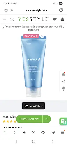 MediCube Zero foam cleanser