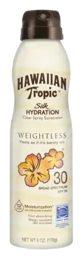 Hawaiian Tropic Silk Hydration Weightless Continuous Spray SPF 30