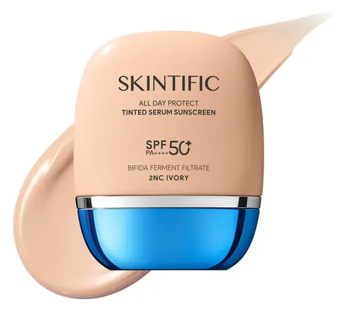 Skintific All Day Protect Tinted Serum Sunscreen SPF 50+ PA++++ 2NC Ivory