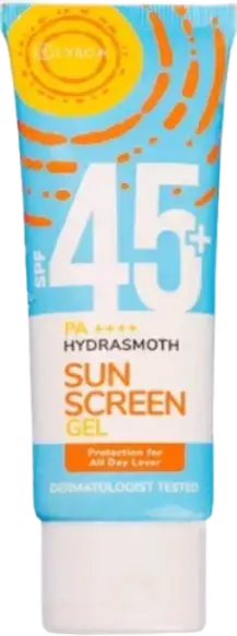 Lysca Hydrasmooth Sunscreen Gel SPF 45+