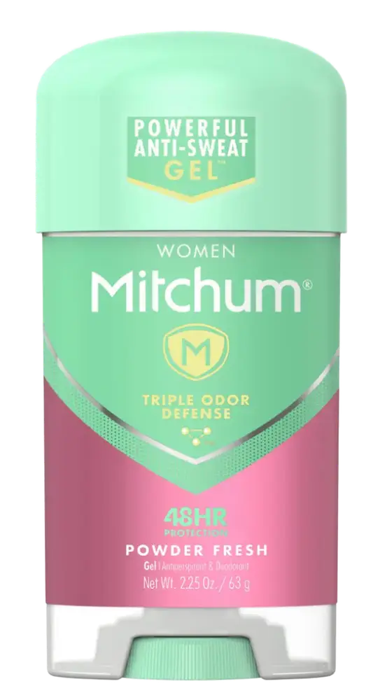 Mitchum Women Gel Antiperspirant Deodorant Powder Fresh