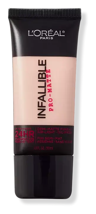 L'Oreal Infallible Pro-Matte Liquid Longwear Foundation 101 Classic Ivory