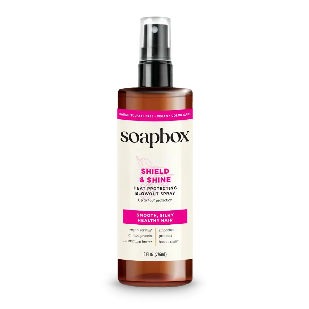 Soapbox Shield & Shine Heat Protecting Blowout Spray