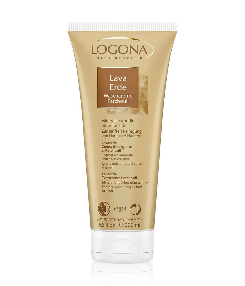 Logona Lava Erde Waschcreme Patchouli