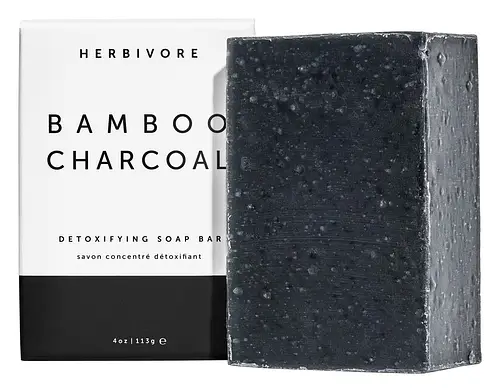Herbivore Bamboo Charcoal Detoxifying Soap Bar