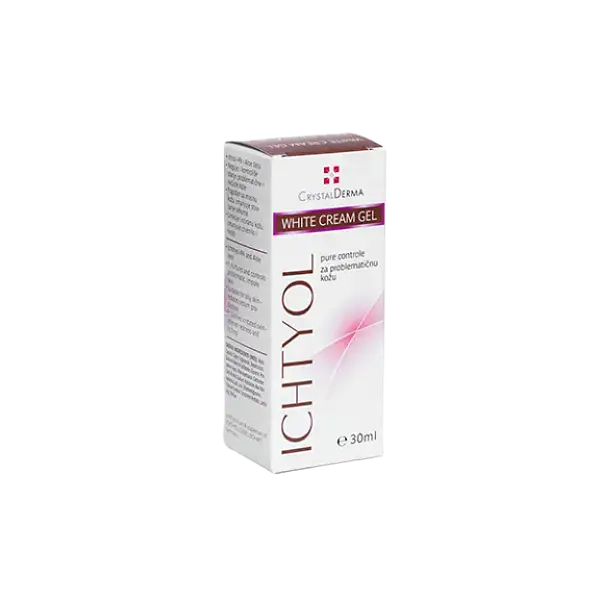 Crystal Derma Ichtyol White Cream Gel
