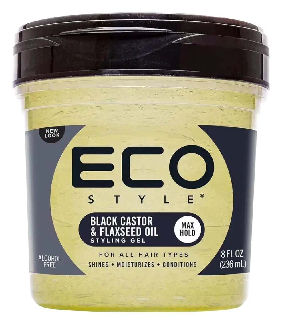 Eco Style Black Castor & Flaxseed Oil Styling Gel