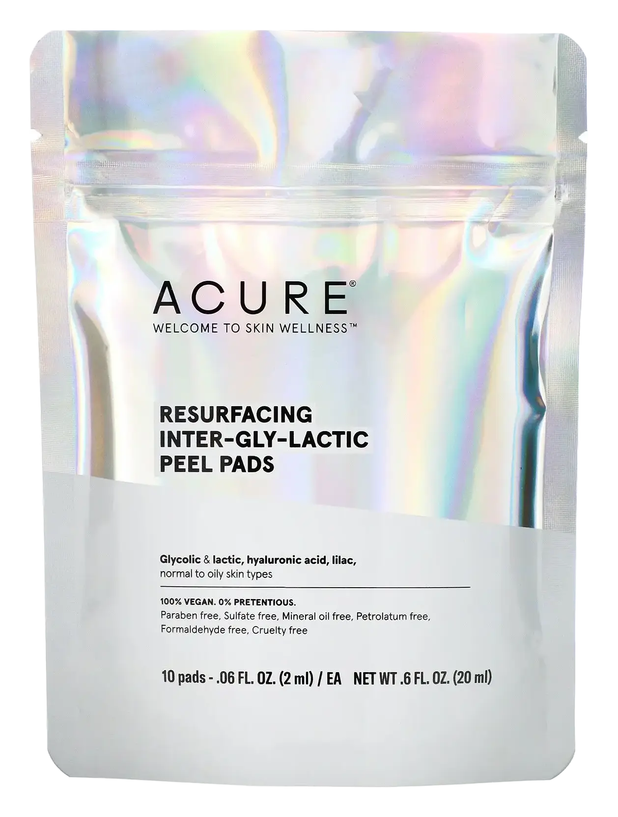 Acure Resurfacing Inter-Gly-Lactic Peel Pads
