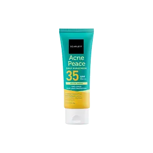 Scarlett Whitening Acne Peace Daily Sunscreen SPF 35