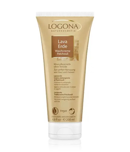 Logona Lava Erde Waschcreme Patchouli