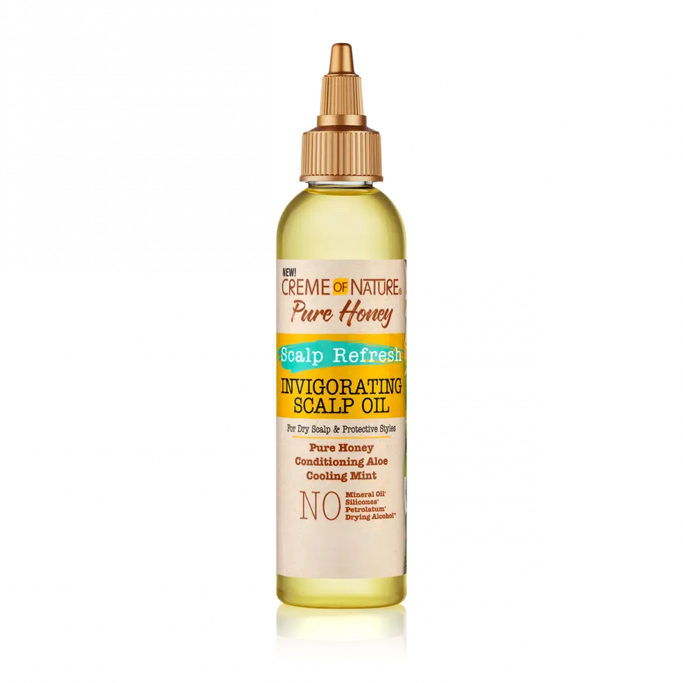 Creme of Nature Pure Honey Scalp Refresh Invigorating Scalp Oil