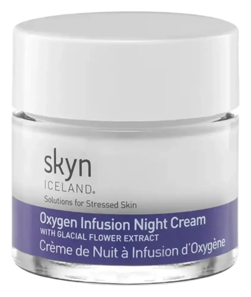 skyn ICELAND Oxygen Infusion Night Cream with Glacial Flower Extract