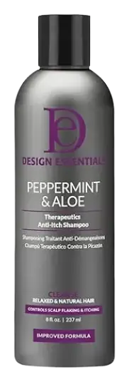 Design Essentials Peppermint & Aloe Therapeutics Anti-Itch Shampoo