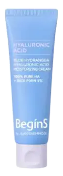 BeginS Blue Hydrangea Hyaluronic Acid Moisturizing Cream