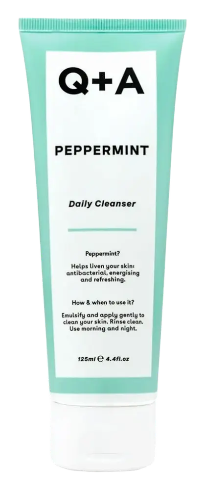 Q + A Peppermint Daily Cleanser
