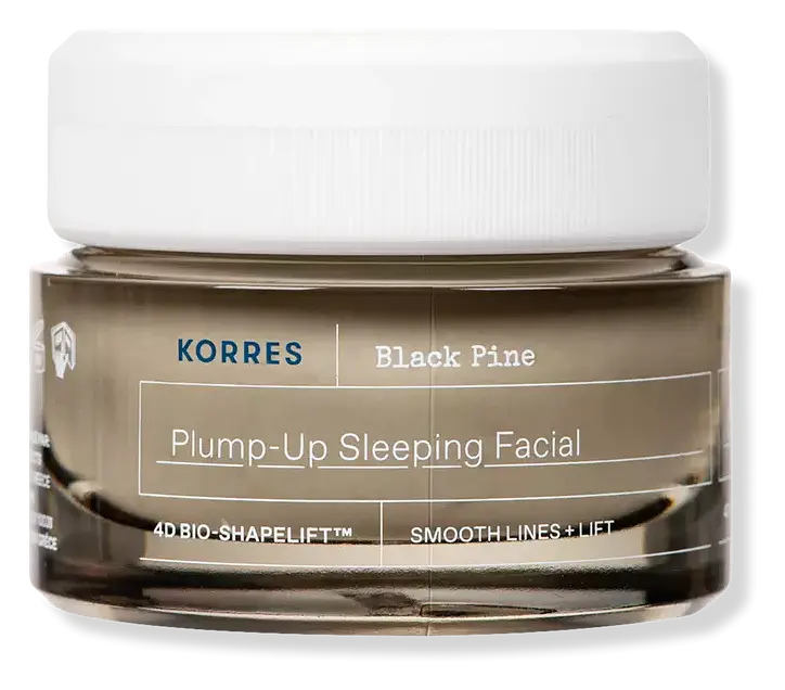 KORRES Black Pine Plump-Up Sleeping Facial