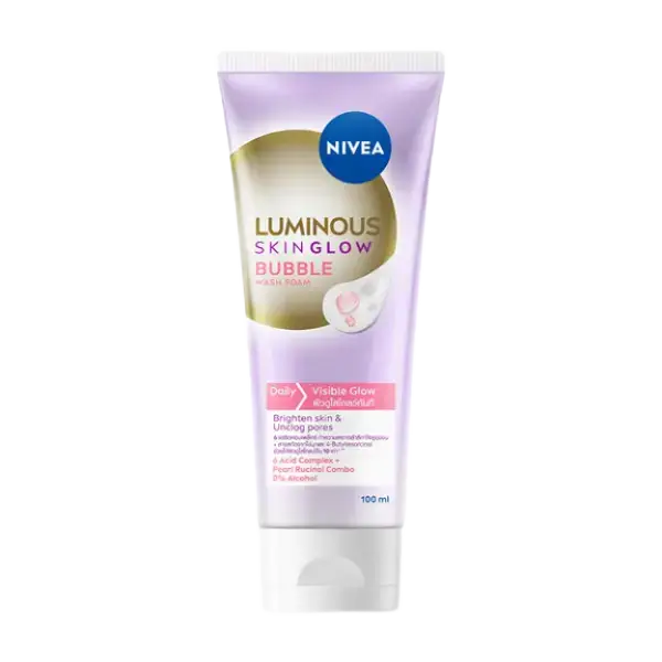 Nivea Luminous Skin Glow Bubble Wash Foam