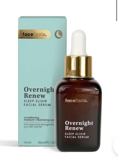 Face Facts Overnight Renew Sleep Elixir Facial Serum
