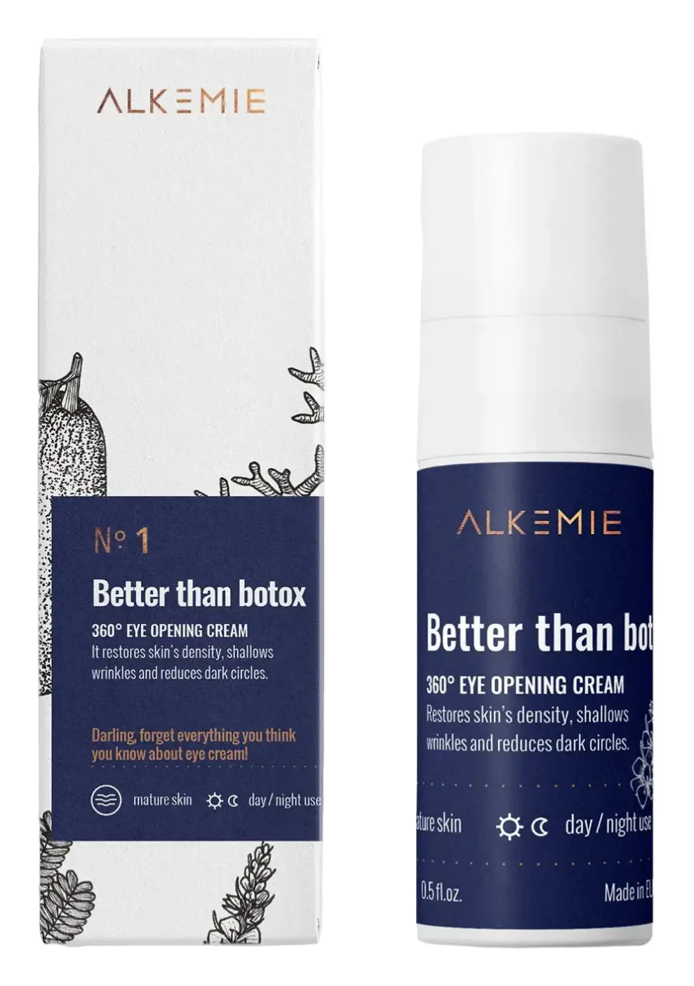 Alkmie Nature Is Better 360 Eye Opening Cream