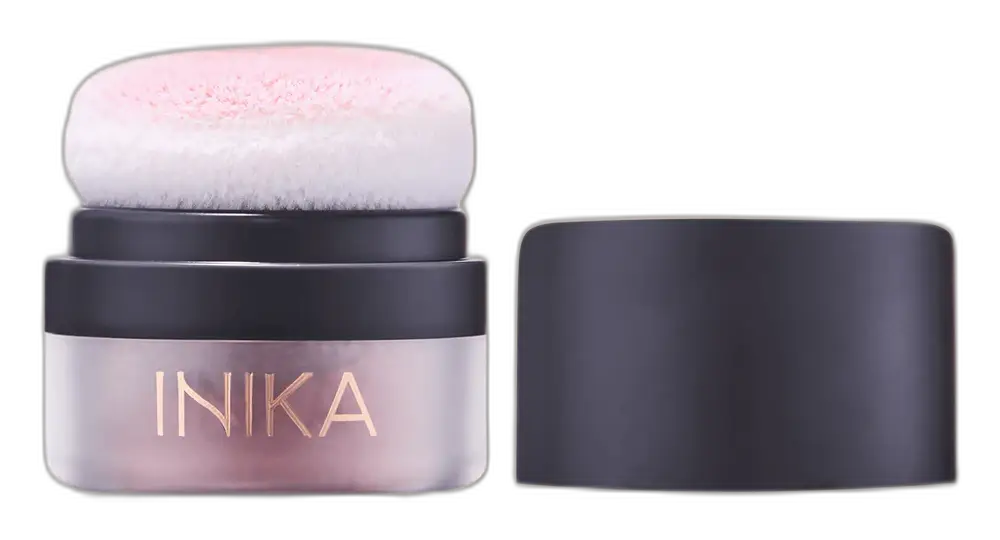 Inika Mineral Blush Puff Pot Rosy Glow